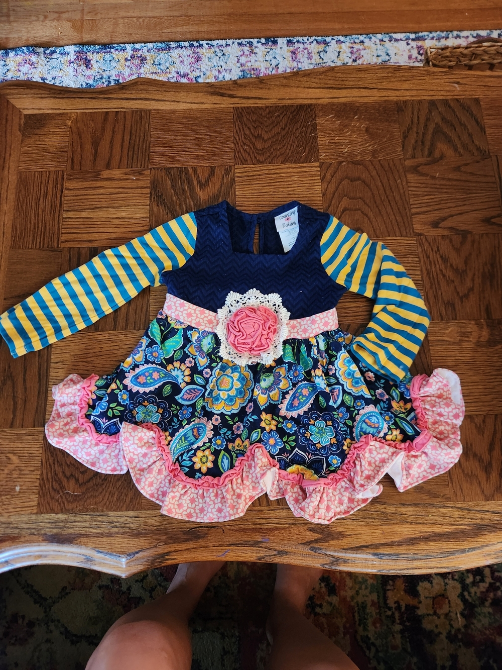 Whimsical 3T Floral Dress